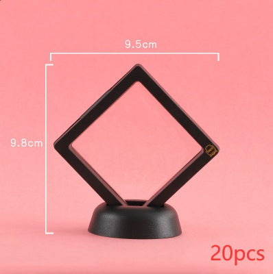 3D Floating Display Case – Jewelry, Coin & Collectibles Storage Showcase Frame