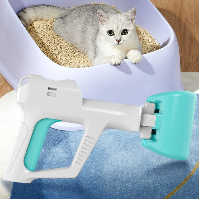 Portable Dog Waste Collector Pet Toilet Scoop Outdoor Pooper Scooper Plastic Clean Up Tool