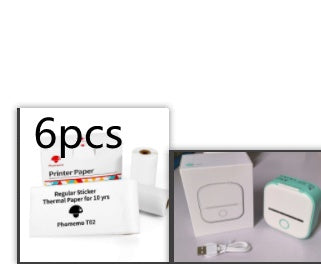 Mini Label & Photo Printer – Easy, Quick, Portable