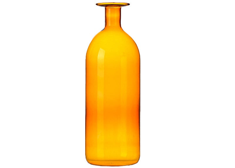 Chic Stained Glass Vase – Decorative Table & Living Space Accent