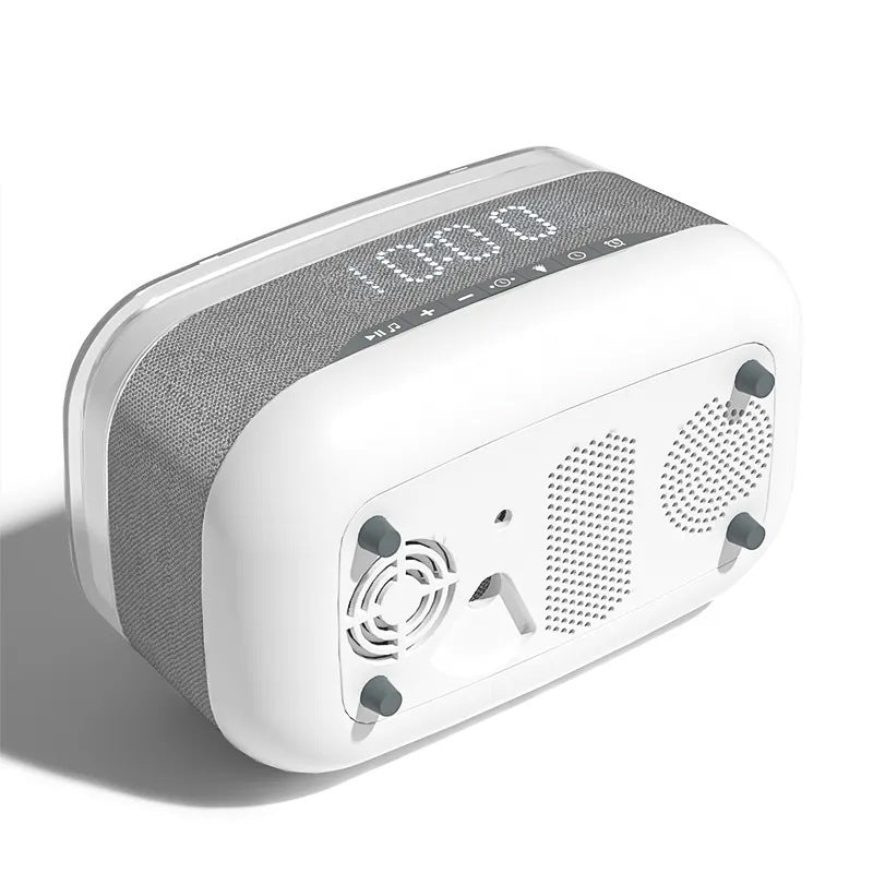 Alarm Clock That Lights, Plays & Powers You Up