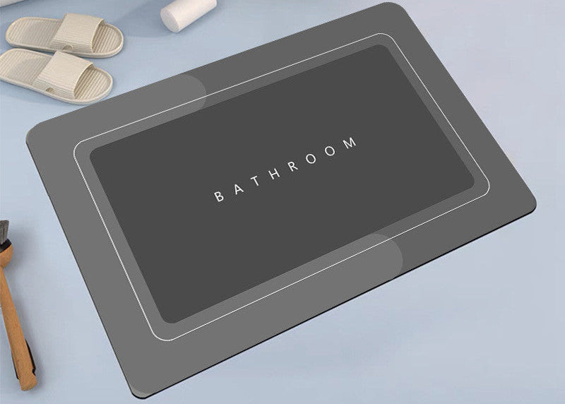 Non-Slip Quick Dry Bathroom Rug – Super Absorbent Soft Shower Floor Mat