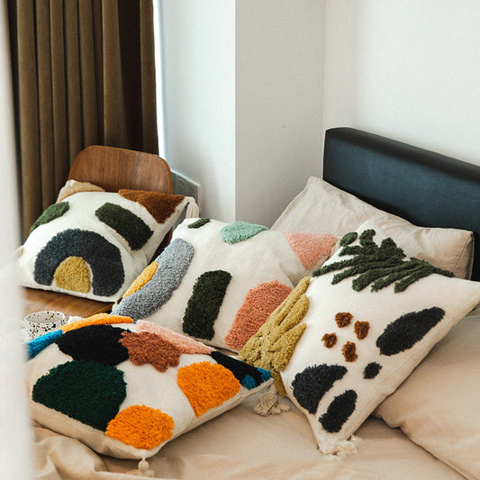 Boho Tufted Sofa Pillowcase Cover – Decorative Cushion Case