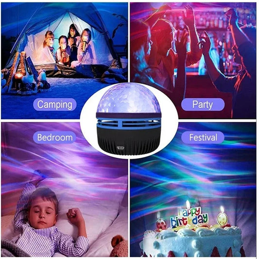 Galaxy Star Night Light Projector – LED Rotating Lamp