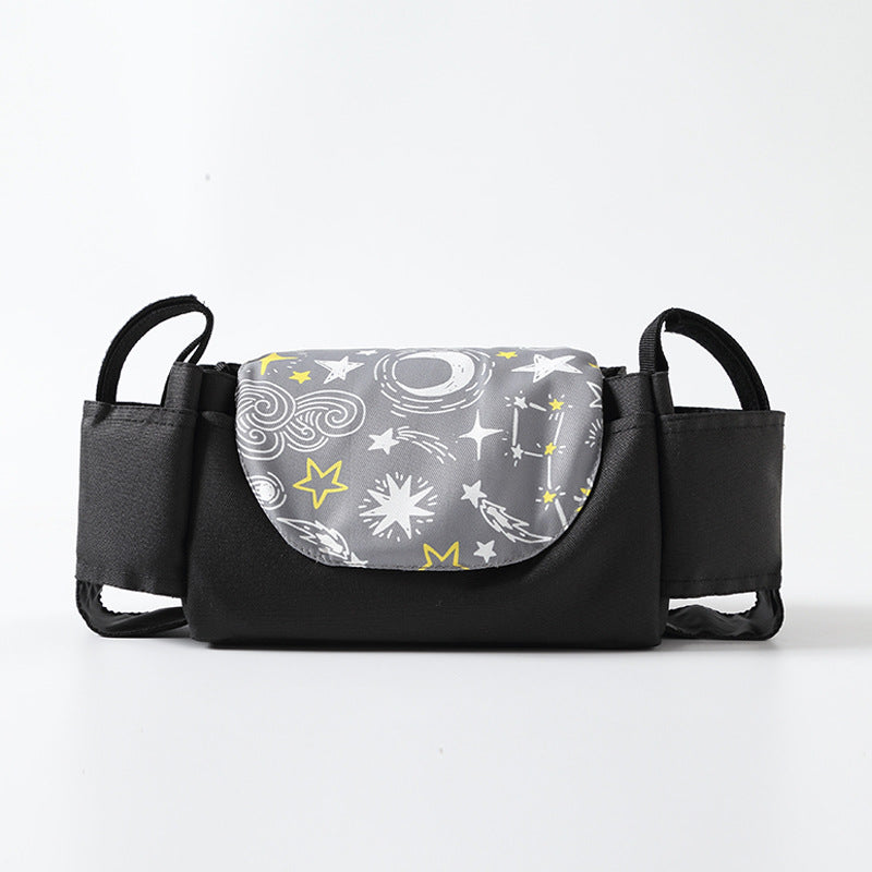 Baby Stroller Accessories Organizer Bag – Cup Holder Large Capacity Storage