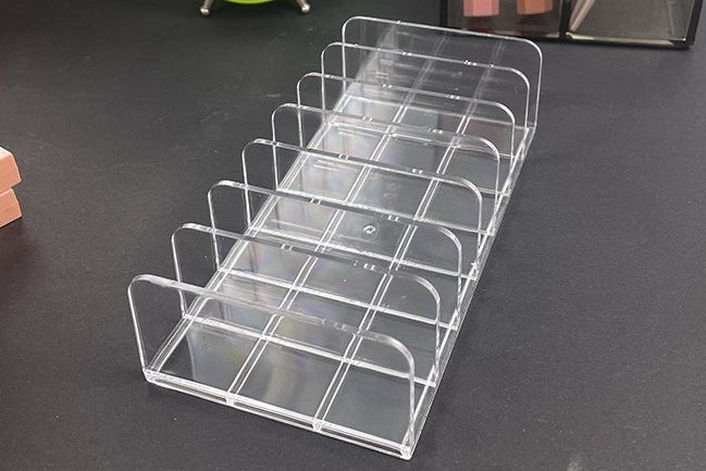 Clear Makeup Organizer Storage Box – Perfect for Skincare, Lipsticks & Beauty Products