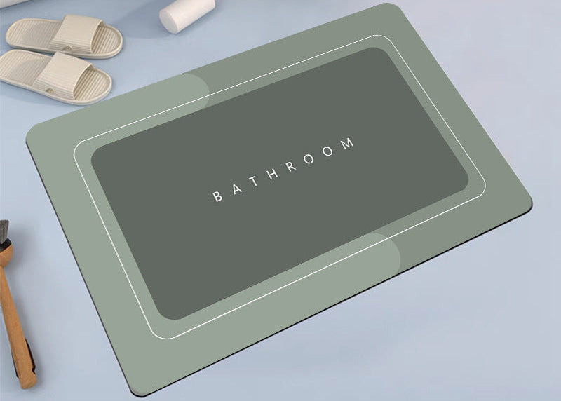Non-Slip Quick Dry Bathroom Rug – Super Absorbent Soft Shower Floor Mat