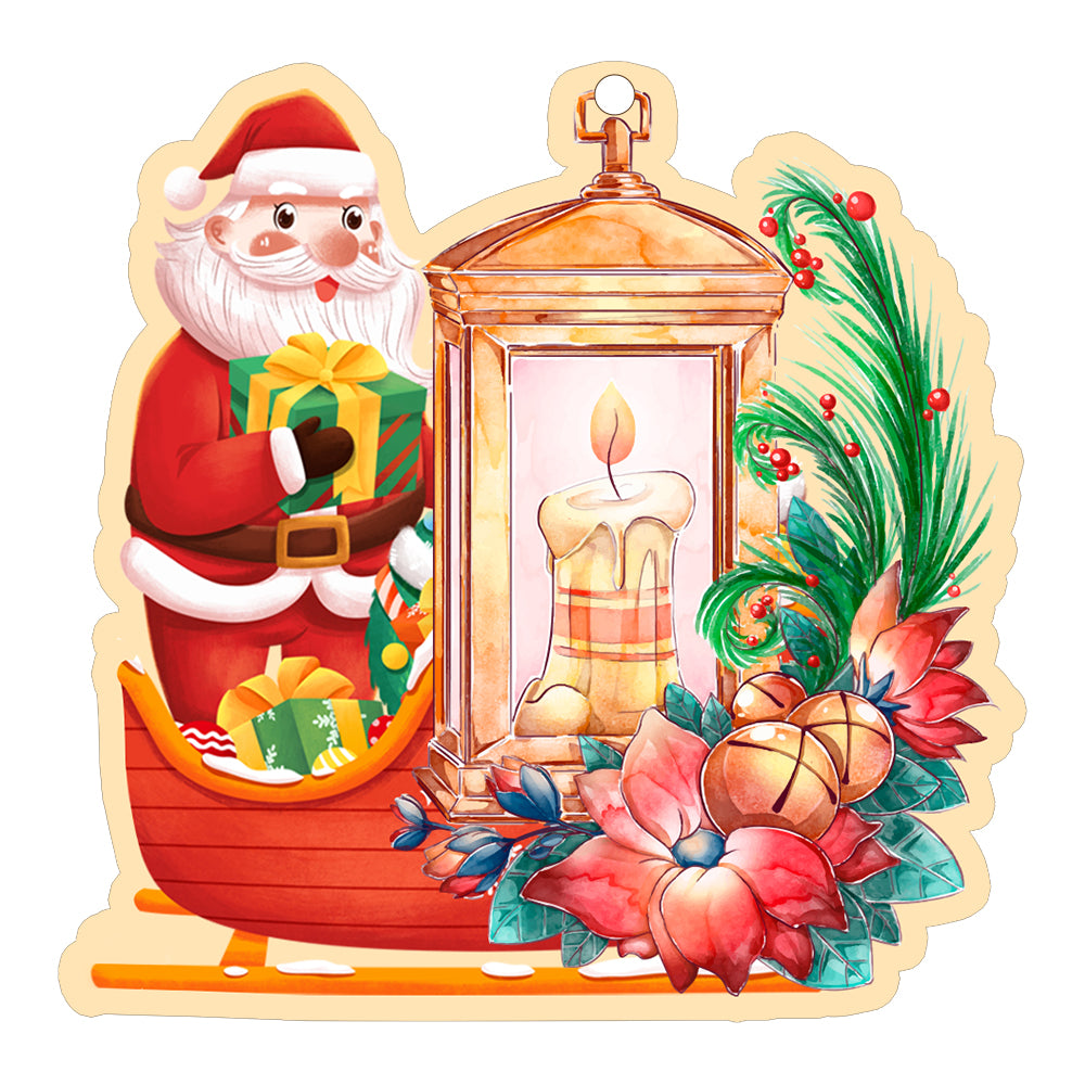 Christmas Hanging Car Ornament – Holiday Decor Pendant for Car & Home