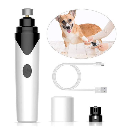 Electric Pet Nail Grinder for Dogs & Cats – Quiet, Safe & Painless Nail Trimmer Tool