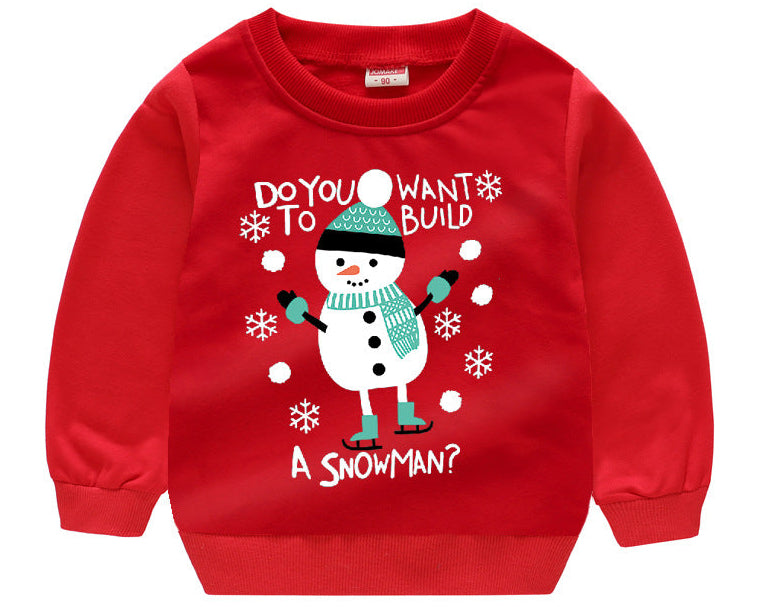 Cute Christmas Kids Sweater – Casual Holiday Clothing Warm Winter Outfit