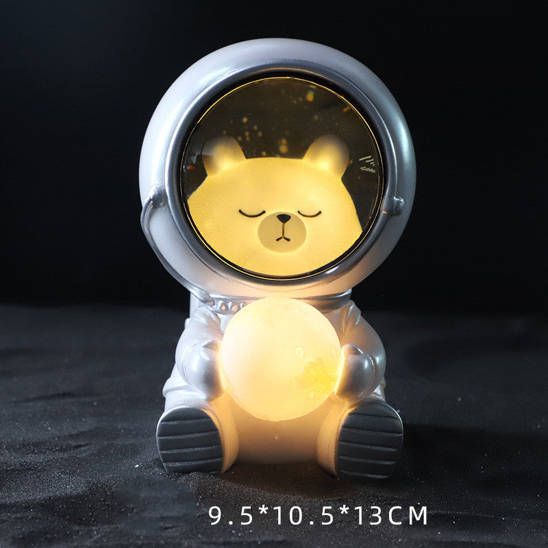 Galaxy Astronaut LED Decor Light – Creative Space Home Ornament for Living Room