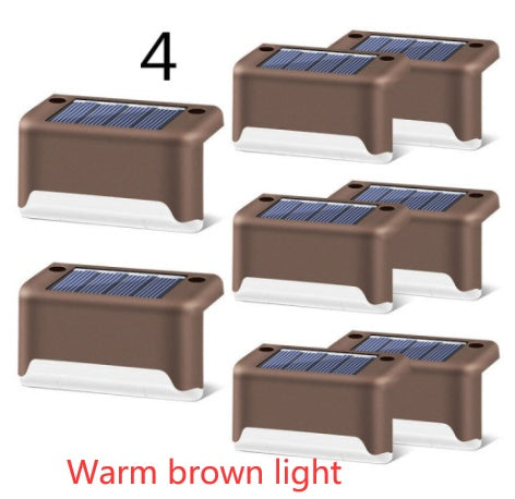 Solar Deck Lights Outdoor Waterproof – LED Step Lights