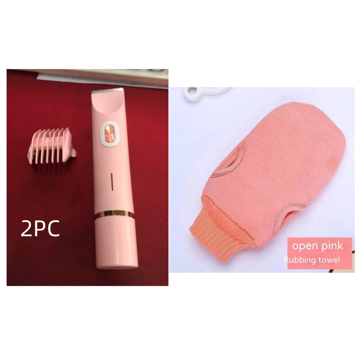 Women’s Electric Bikini Trimmer 2-in-1 Hair Remover – Painless Wet & Dry Pubic Hair Shaver for Sensitive Skin