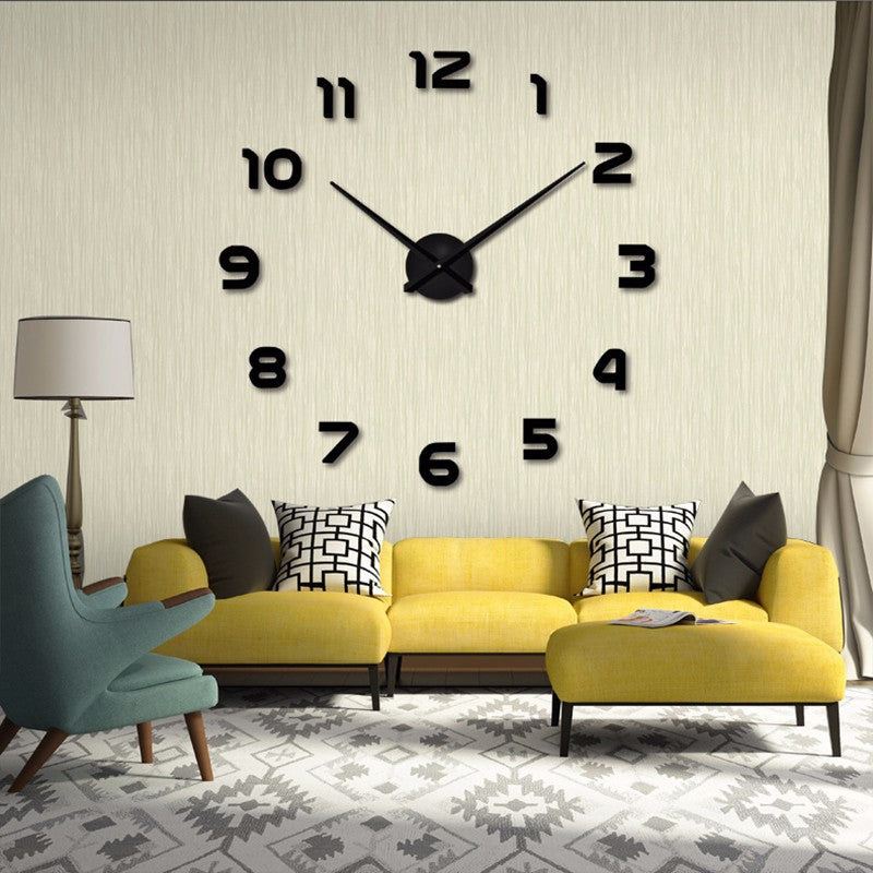 Living Room Acrylic Wall Clock – perfect for modern home décor