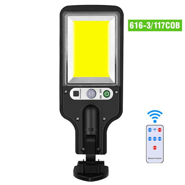 Solar Wall Light Outdoor Waterproof – LED Security Lamp for Garden & Home