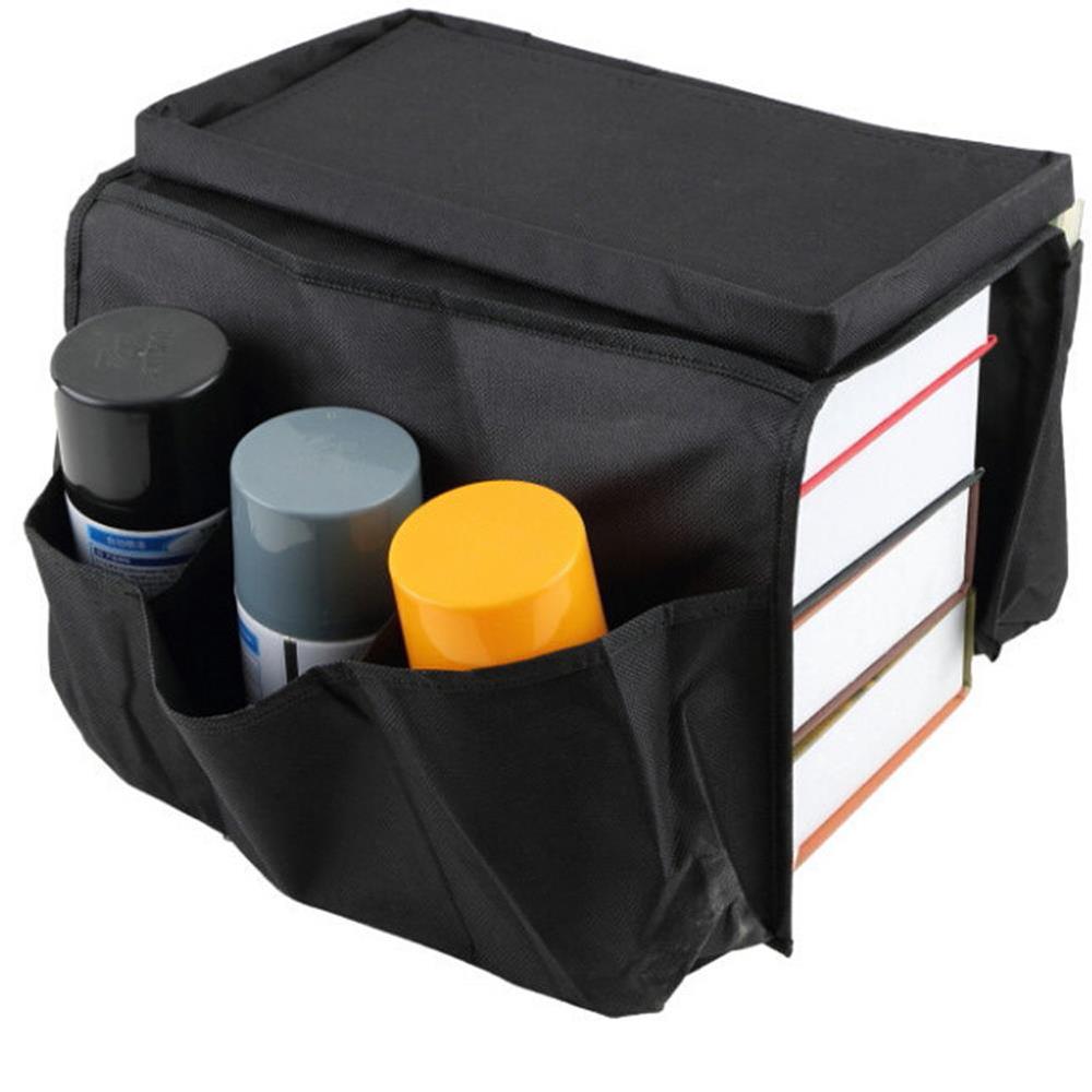 Sofa Armrest Organizer Bag – Remote Control Holder for Couch Storage