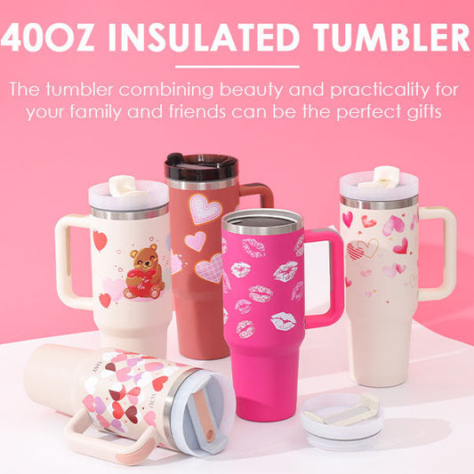 40oz Insulated Tumbler – Spill-Proof & Travel-Friendly