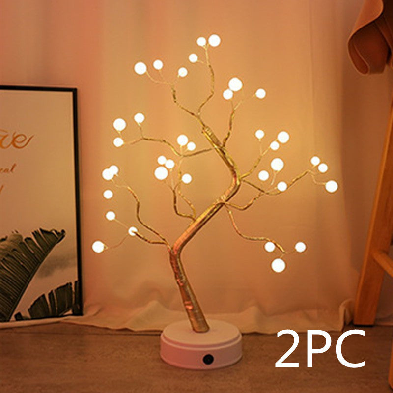 Christmas Pearl Tree Light – Warm, Magical Night Glow
