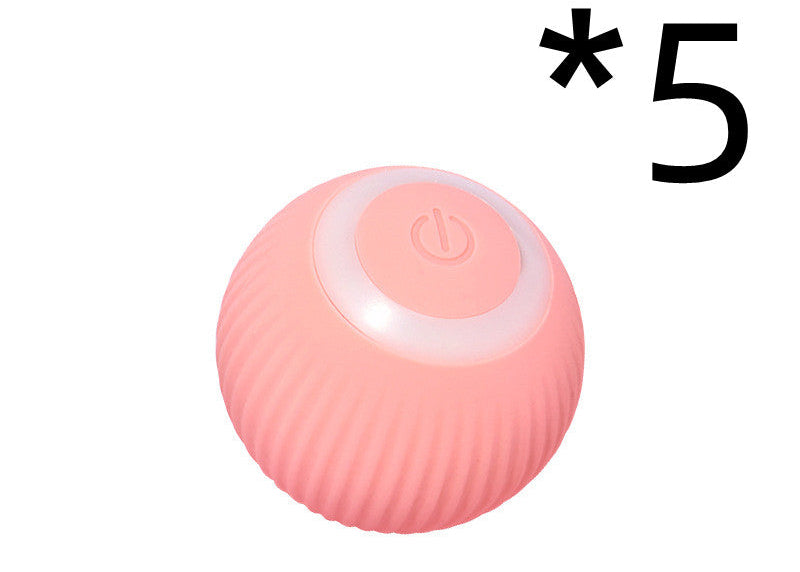 Smart Interactive Cat Ball – Automatic Rolling Toy for Bored Indoor Cats & Kittens