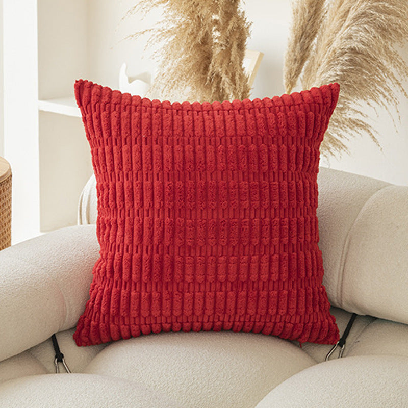 Throw Pillow Covers – Cozy Boho Stripes for Living Room, Couch & Bedroom