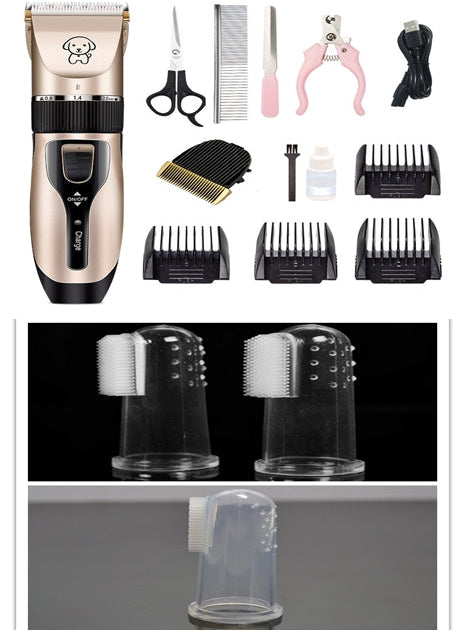 Professional Pet Grooming Clipper – Electric Dog Hair Shaver for Home Use