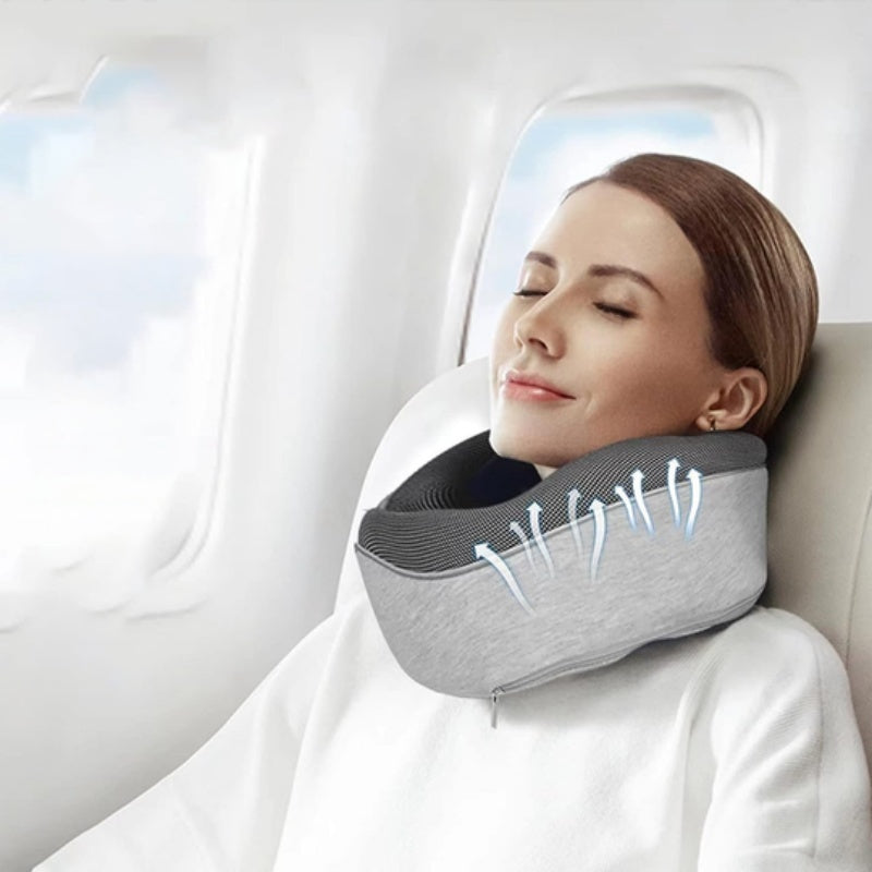 Comfort Travel Neck Pillow – Portable U-Shaped Cushion