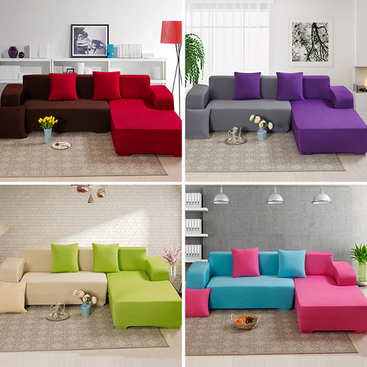 Elastic Sofa Slipcover for Corner Couch – Durable Sofa Armchair Protector