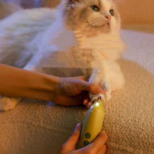 Electric Pet Nail Grinder - Safe Painless Pet Nail Trimmer