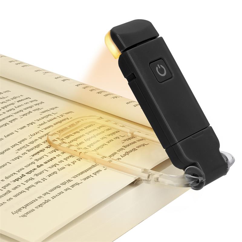 Portable Book Reading Light LED Clip – Rechargeable Eye Care Lamp for Bedside Reading