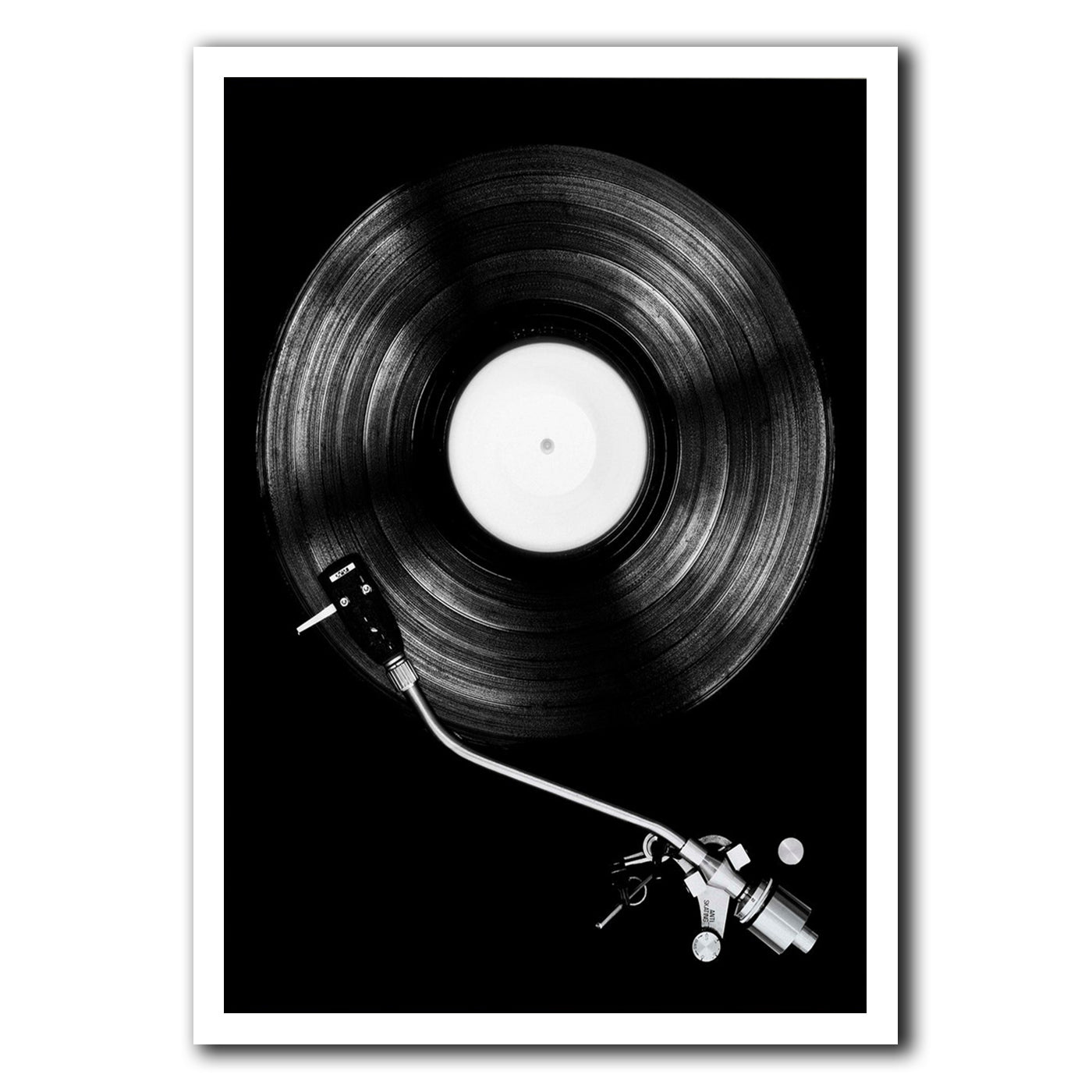 Aesthetic Music Wall Art Print – Vinyl Record Inspired Decor for Bedroom & Living Room