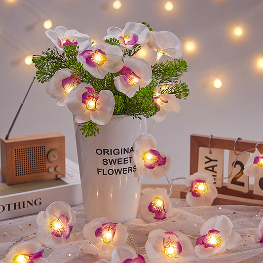 Decorative LED Phalaenopsis Garden Light – Waterproof Outdoor Courtyard Ambient Lamp