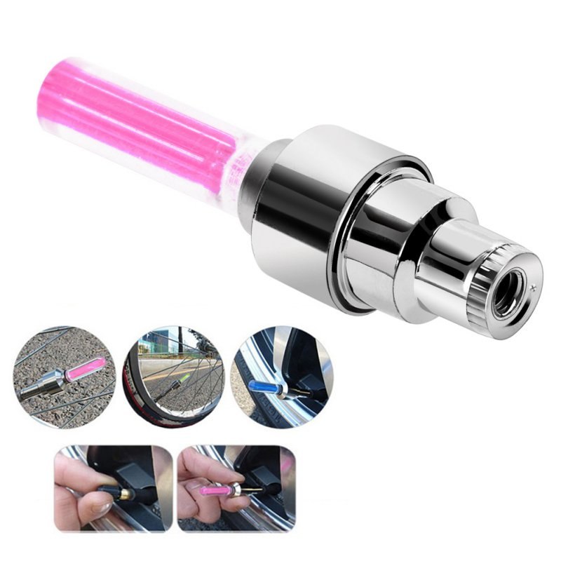 Motion Activated LED Wheel Lights – Bright Tire Valve Lights for Car Night Safety