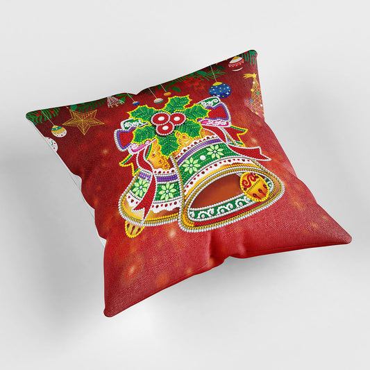 Boho Mandala Throw Pillow Cushion Cover | Spiritual Home Decor for Yoga Meditation Room