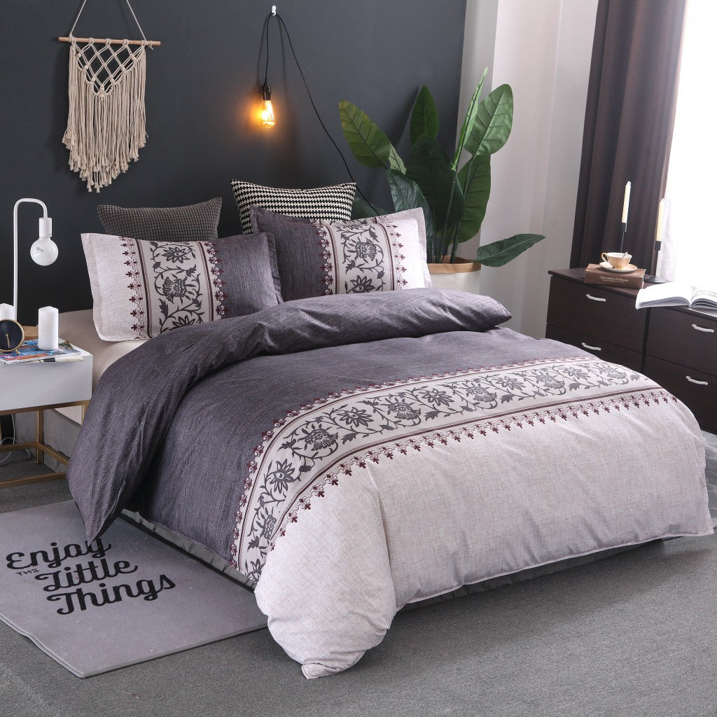 Minimalist Bedding Set – Simple Plain Bed Sheets for Cozy & Modern Bedroom