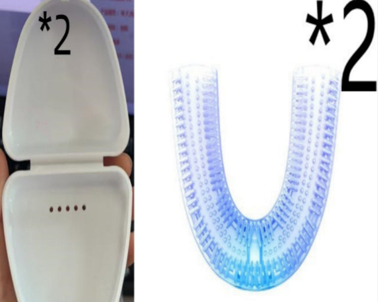 Hands-Free Electric Toothbrush – 360° U-Shape Cleaner for Whiter Teeth