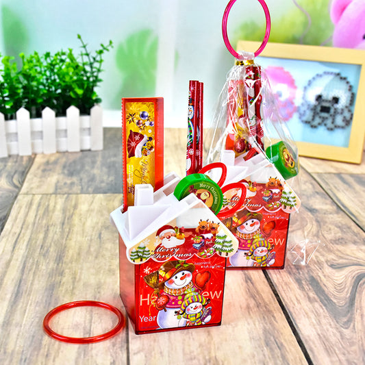 Christmas Kids Stationery Gift Box – Creative School Supplies Set for Boys & Girls