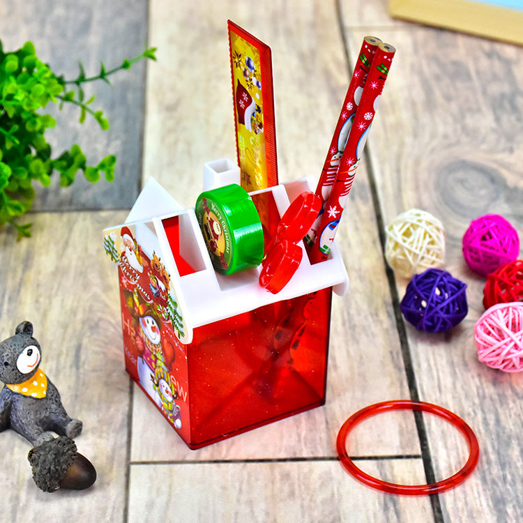 Christmas Kids Stationery Gift Box – Creative School Supplies Set for Boys & Girls