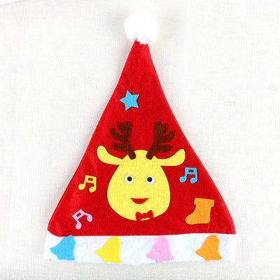 Kids Christmas Party Hat DIY Set – Creative Festive Headwear for Nursery School Christmas Activities