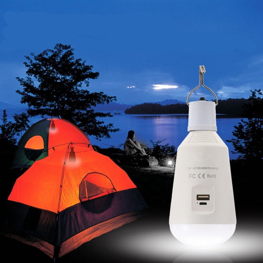 Hook-On Mini LED Lamp – Portable Lighting for Tent, Camping & Outdoor Fun