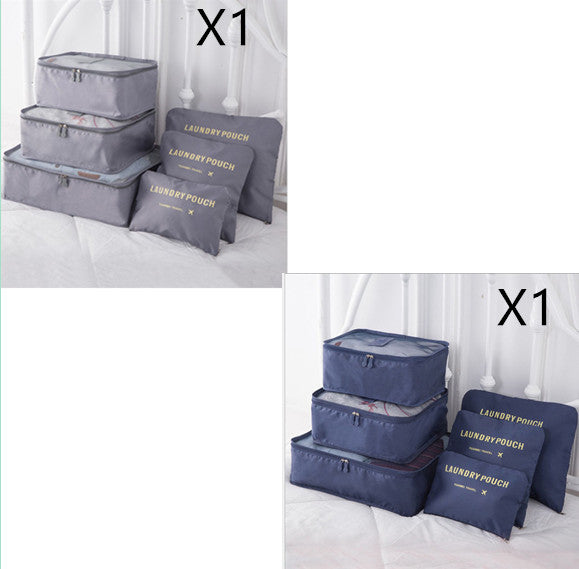 Travel Clothes Organizer Bags Set – 6PCS Packing Cubes for Luggage & Efficient Packing System