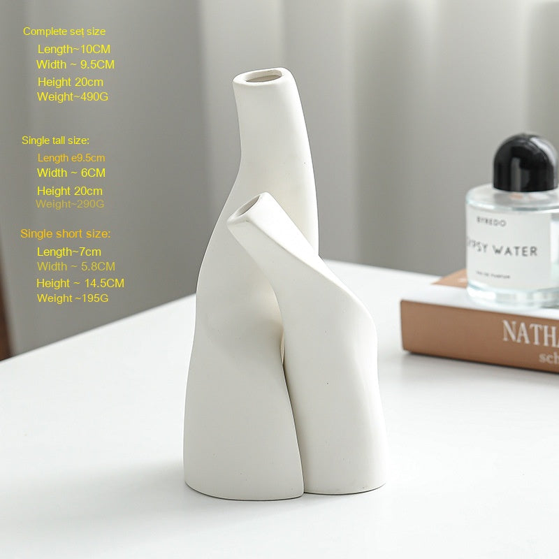 Modern Nordic Home Decoration Vases – Scandinavian Ceramic Ornaments