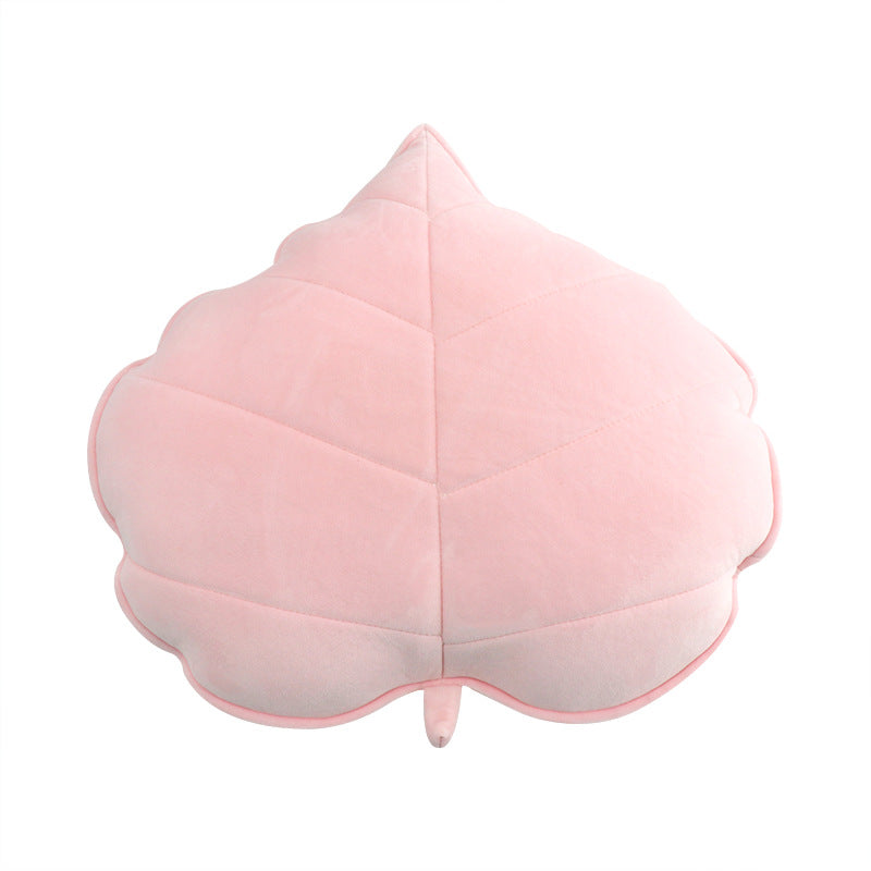 Stylish Heart Leaf Throw Cushion – Sofa Bed Pillow for Modern Home & Kids Room Decor