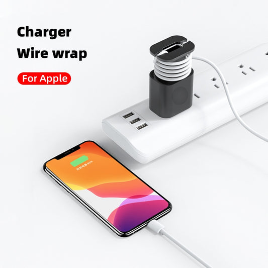 Travel Charger Cable Organizer Case – Silicone Protective Cover for Apple Fast Charging Adapter