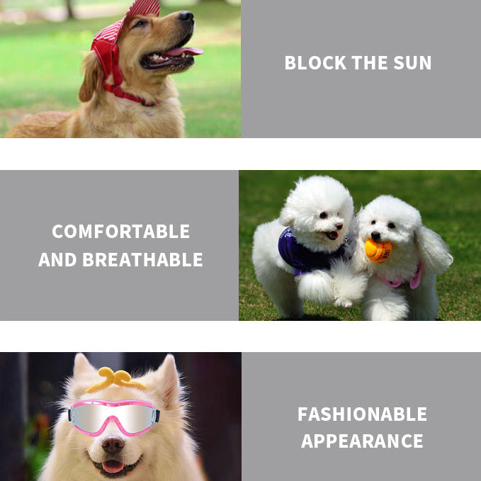 Pet Dog Goggles UV Protection – Ski Windproof Sunglasses for Small Dogs & Puppies