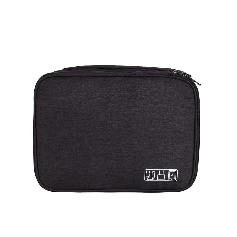 Compact Electronics Organizer Bag – Travel Cable Case for Chargers, Headsets & Accessories