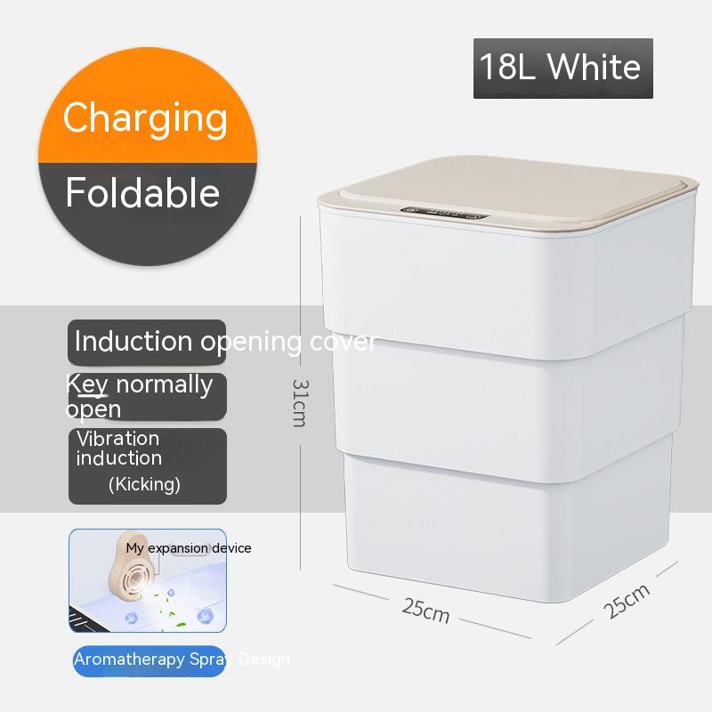 Smart Trash Bin with Lid – Hygienic Living Made Easy