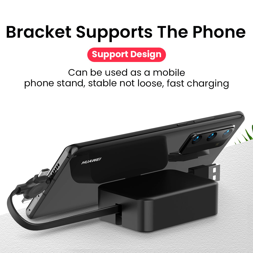 Portable 4 in 1 USB Charging Cable –  Travel Organizer Charger