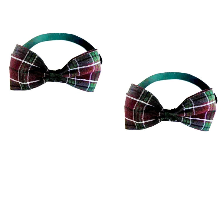 Stylish Plaid Dog & Cat Bandana – Soft Pet Scarf for Small & Medium Pets