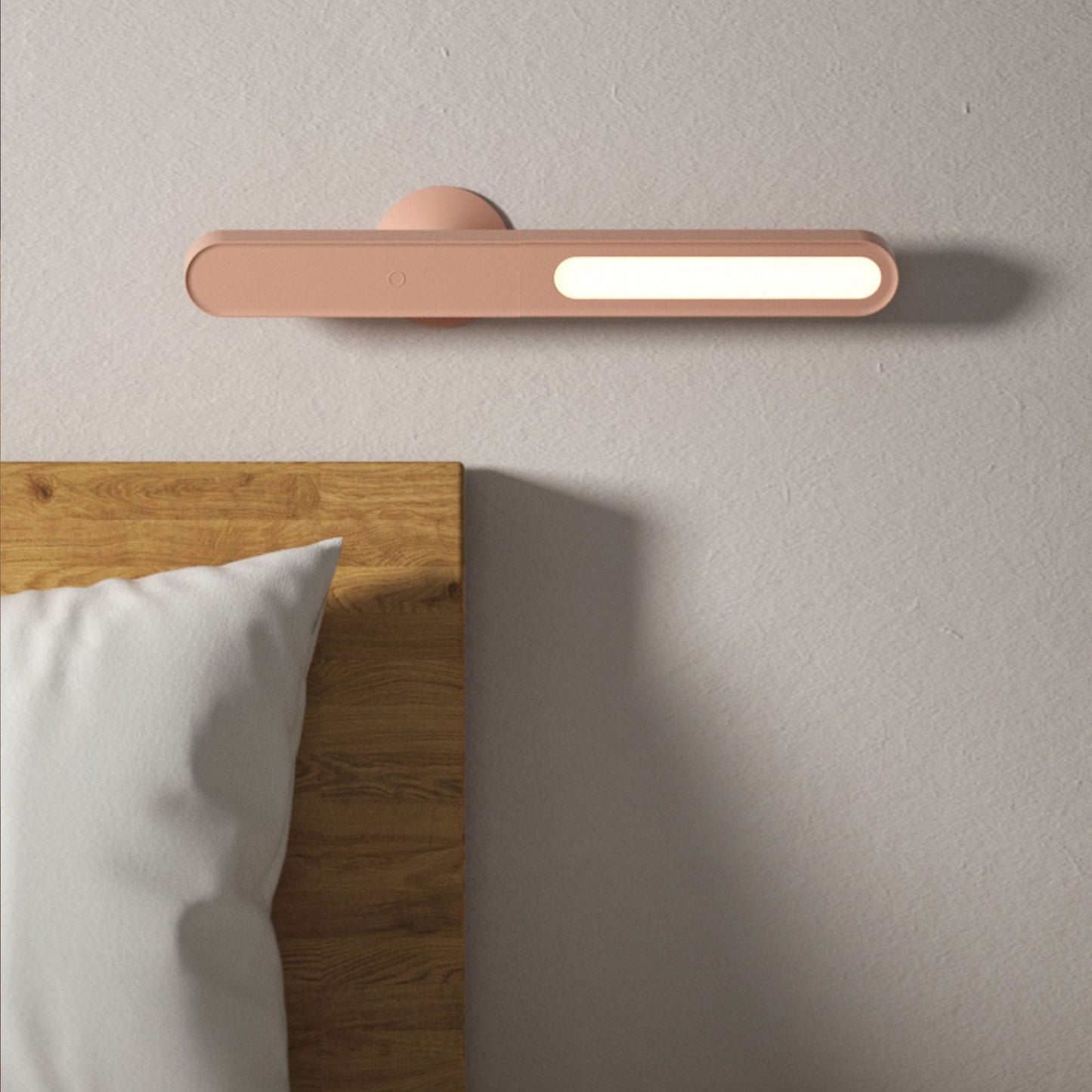 Smart Wireless Desk Lamp – Creative Geometric Magnetic Night Light for Reading & Study
