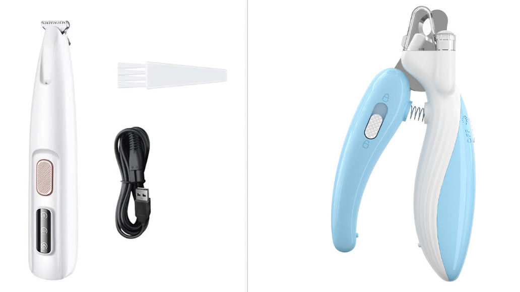 Waterproof Pet Paw Trimmer LED – Dog Hair Clipper for Safe & Easy Home Grooming